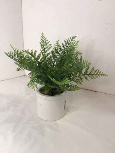 Green Fern Faux Plant