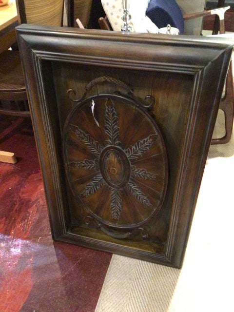 Metal Brown Wall Decoration Art