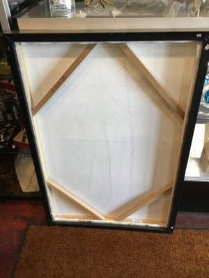 Gold/Brown Trees Framed Art
