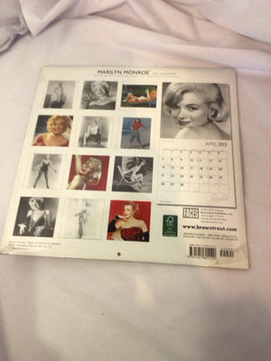 Red Marilyn Monroe Calendar