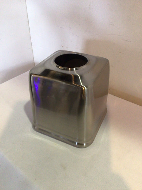 Silver Metal Tissue box holder