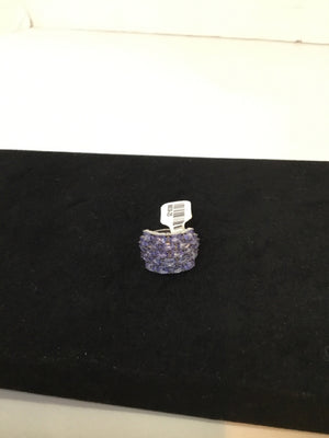 Purple Rhinestone Ring