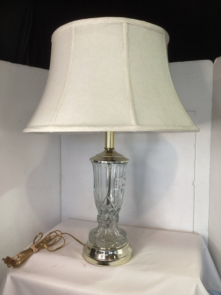 Cut glass Lamp