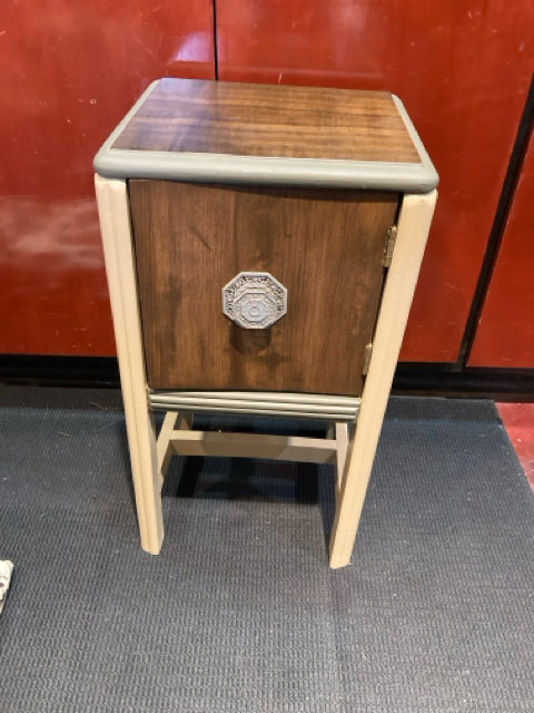 Side Wood Brown/Tan Table