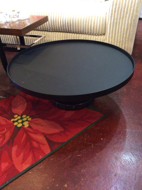 Wendelbo Poller Coffee Metal/Marble Round Black Table