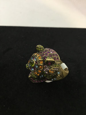 Green Rhinestone Ring