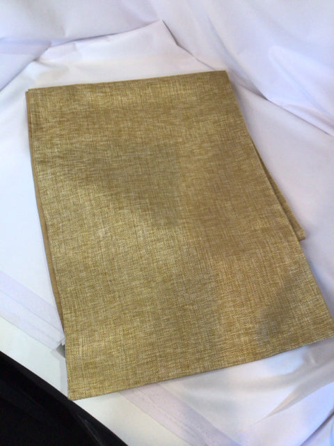 PIER 1 Table Runner Gold Polyester Holiday Item