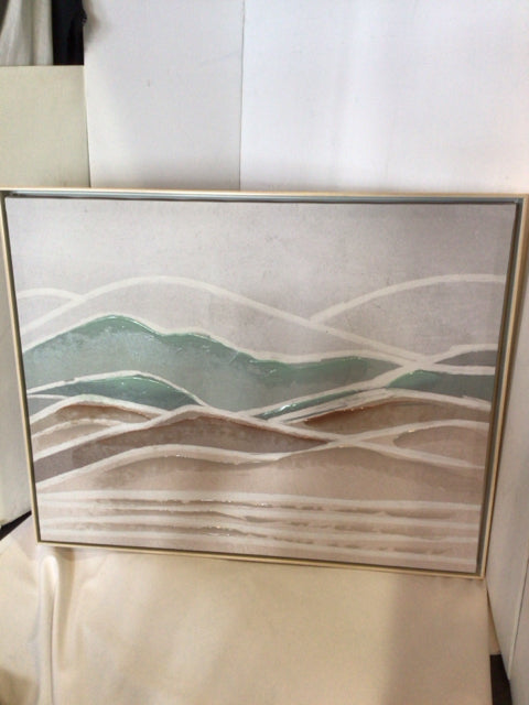 Modern Pastel Framed Art