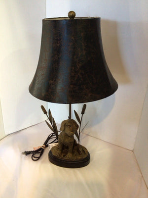 Patriot Lighting Rustic Bronze Metal Dog Lamp