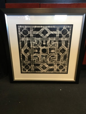 Print Black/White Framed Art