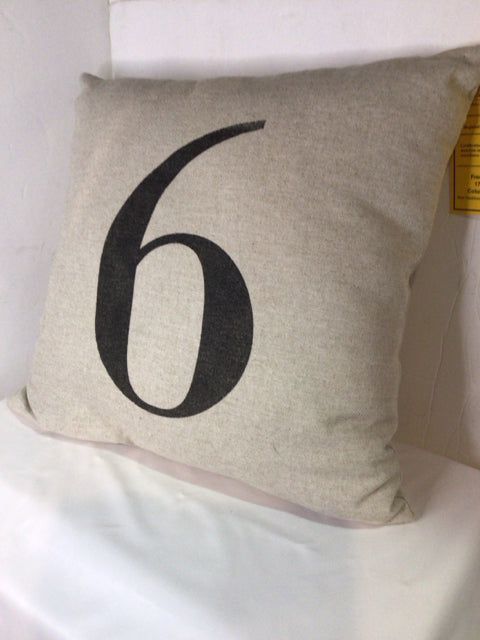 Canvas Tan Pillow