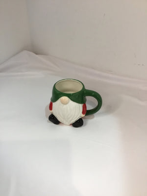 Mug Red/white Gnome Holiday Item