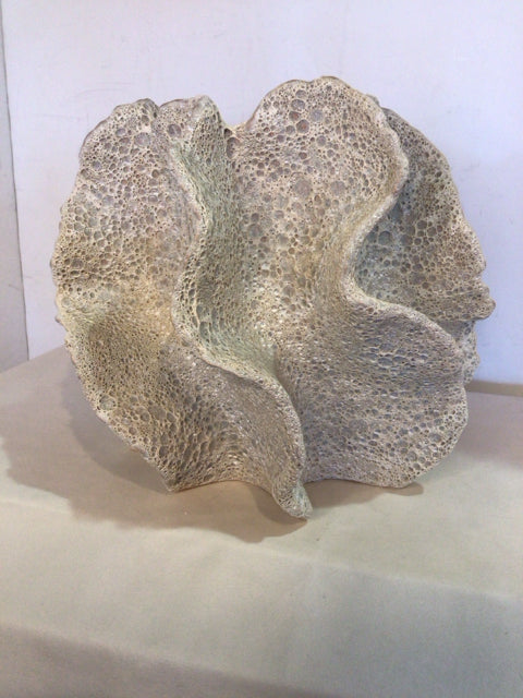 White Ceramic Coral Vase