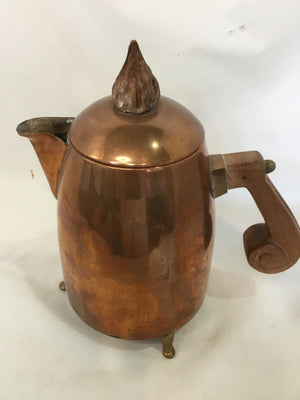 J. C. Moore Mid Century Copper Coffee Pot