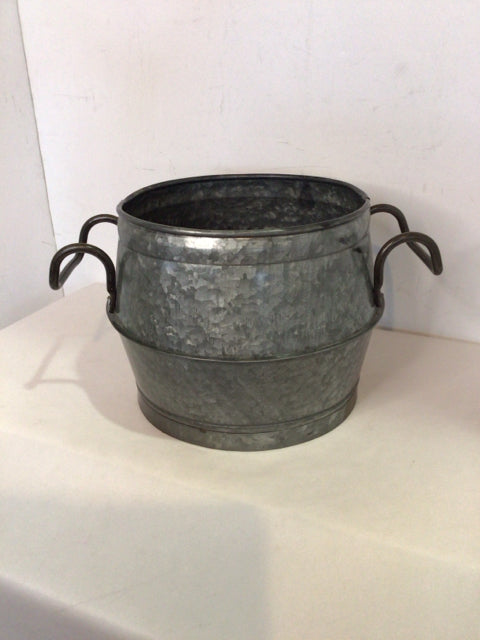 Galvanized Handles Pot