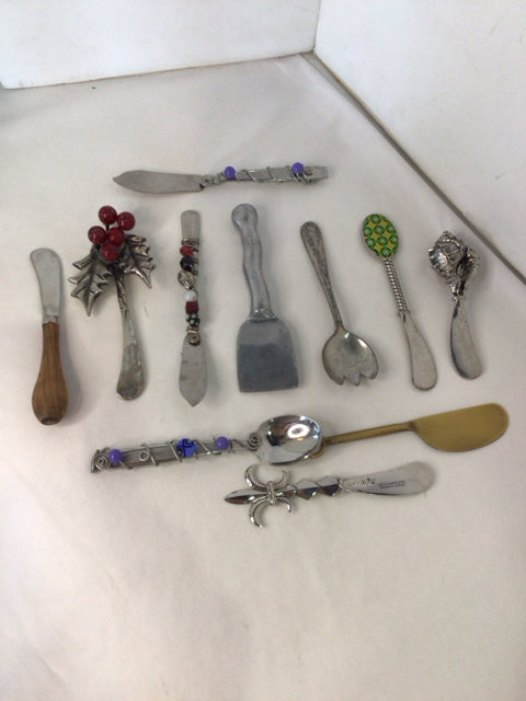 Bag of Silver Spoon Serving Pieces