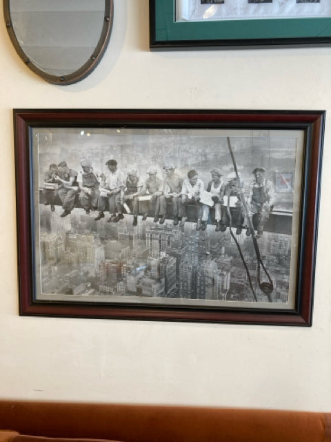 Black/White People Framed Art