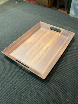 Rosewood Melamine Tray