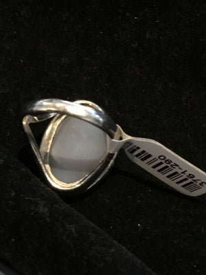 Sterling Silver Drusy Ring