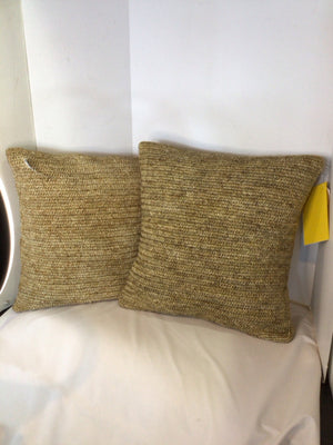 Pair Natural Seagrass Pillow Set