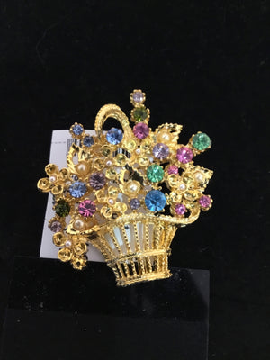 Vintage Metal Gold Pin