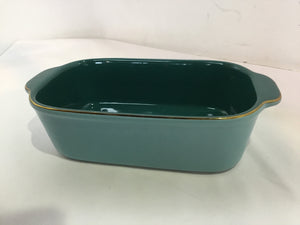 Threshold Baking Teal Stoneware Dish