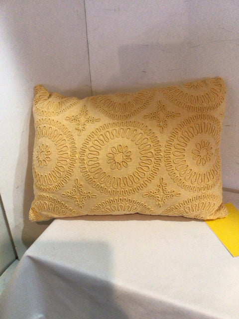 Yellow Cotton Pillow