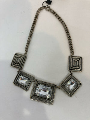 Vintage Metal Silver Necklace