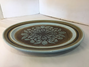 Franciscan Brown/Blue Ceramic Platter