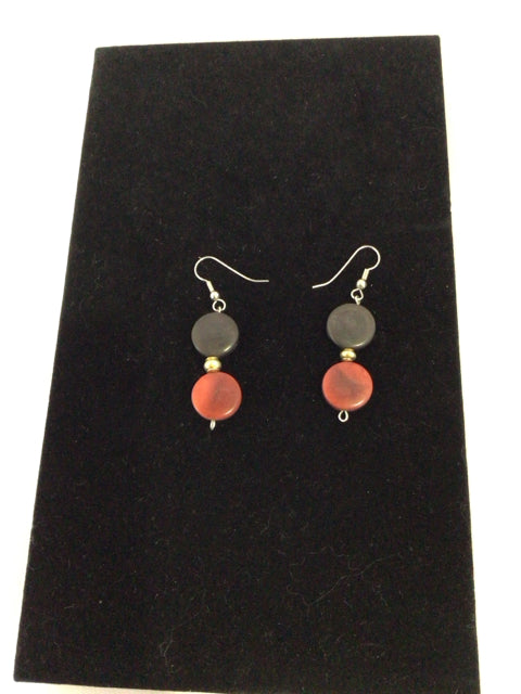 Red/Black Earrings