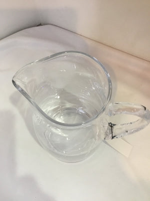 Clear Glass Pitcher