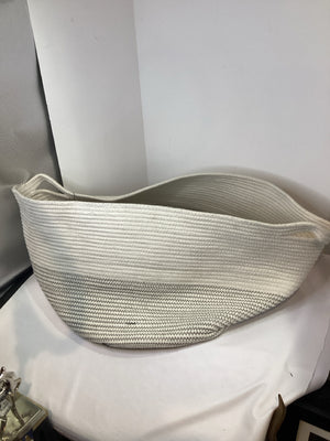 Cream Rope Basket