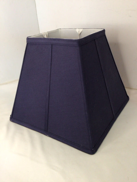 Blue Linen Lamp Shade