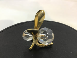 Swarovski Clear/Gold Bee Figurine