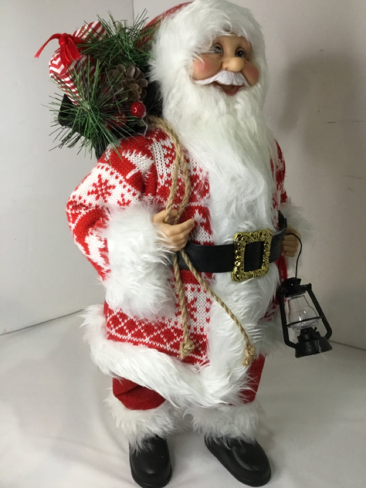 Santa Red/white Sweater Holiday Item