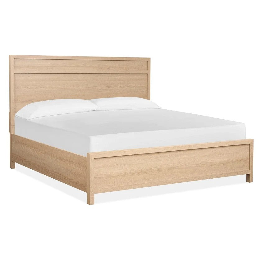 Queen Magnussen Home Beige Bed