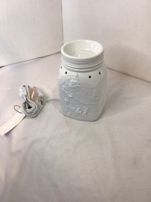 Christmas White Ceramic Light up Holiday Item