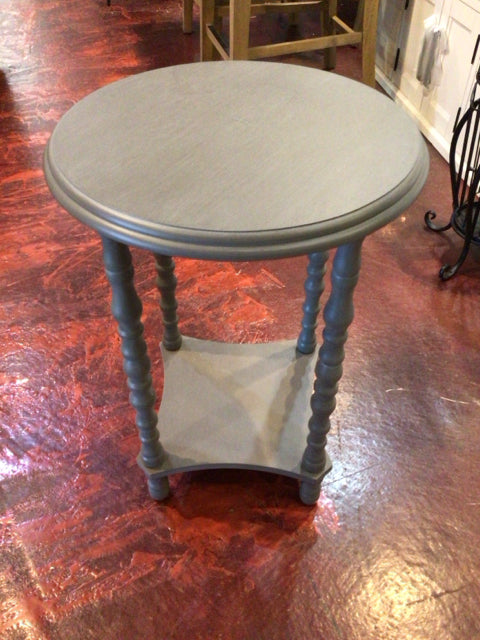 End Wood End/Side Gray Table