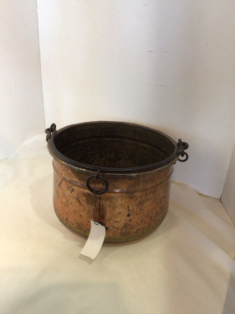 Vintage Copper Copper Cauldron Pot/Pan