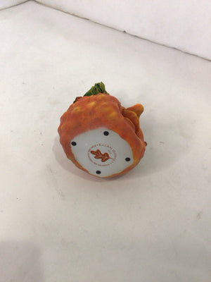 Halloween Orange Resin Pumpkin Holiday Item