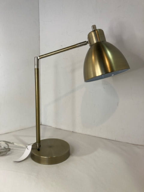 Gold Metal Desk Lamp