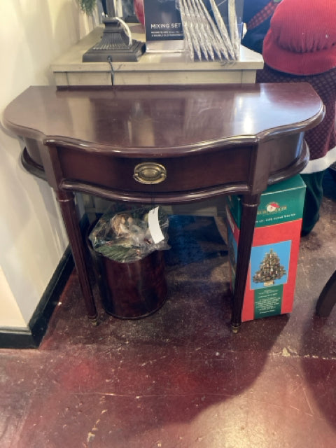 Wood Accent Brown Table