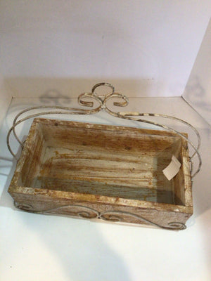 Rustic Wood Cream Box