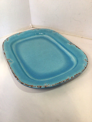 Williams-Sonoma Aqua Melamine Platter