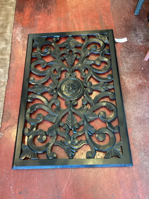 Wood Black Wall Decoration Art