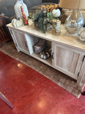 Rustic Wood Light Wood TV Stand