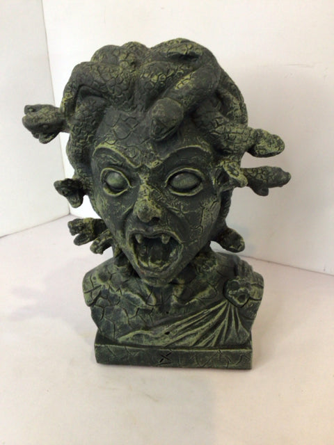 Halloween Green Rubber Battery Operated Face Holiday Item