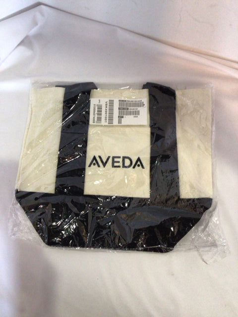 Aveda Canvas White/Black Bag
