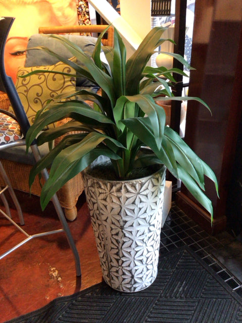 Green Silk Faux Plant