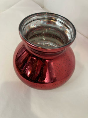 Red Glass Vase